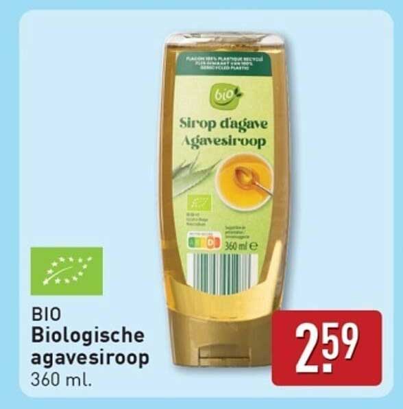 BIO Biologische agavesiroop 360 ml.