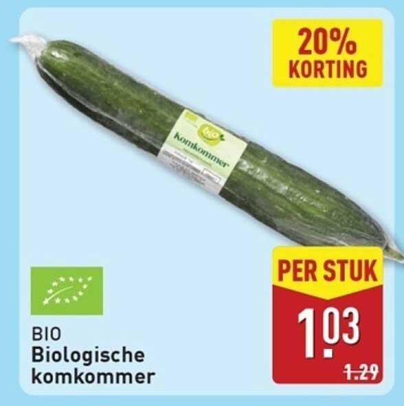 BIO Biologische komkommer