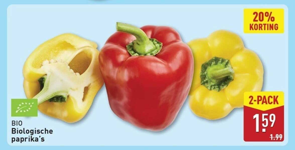BIO Biologische paprika's