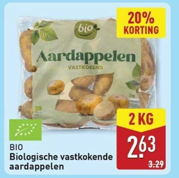 BIO Biologische vastkokende aardappelen