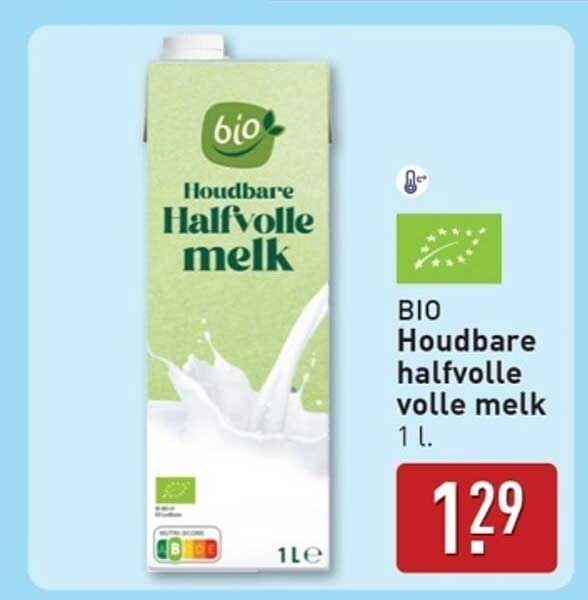 BIO Houdbare halfvolle melk 1 l.