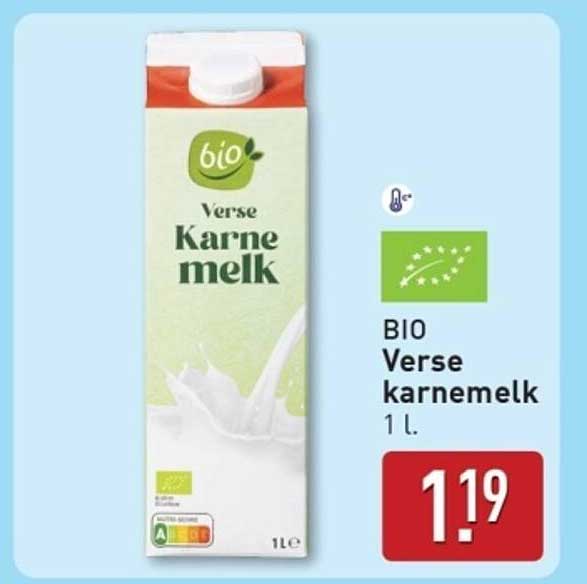 BIO Verse karnemelk 1 L