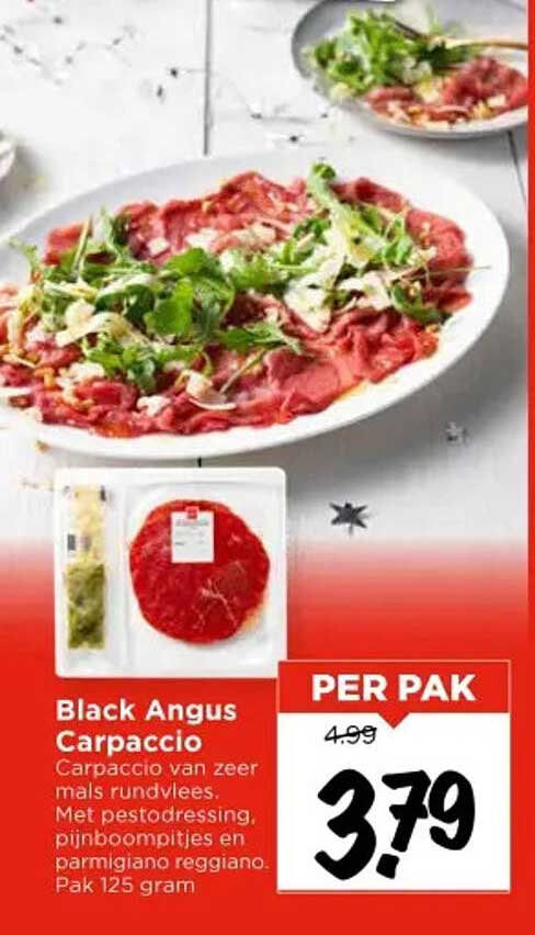 Black Angus Carpaccio
