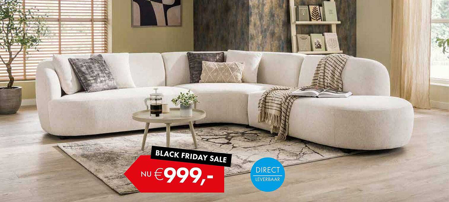 BLACK FRIDAY SALE NU €999,-