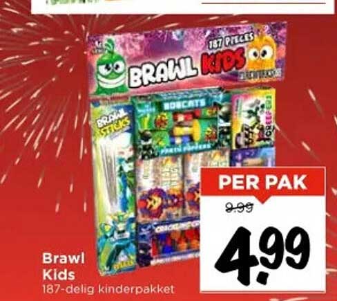 Brawl Kids 187-delig kinderpakket