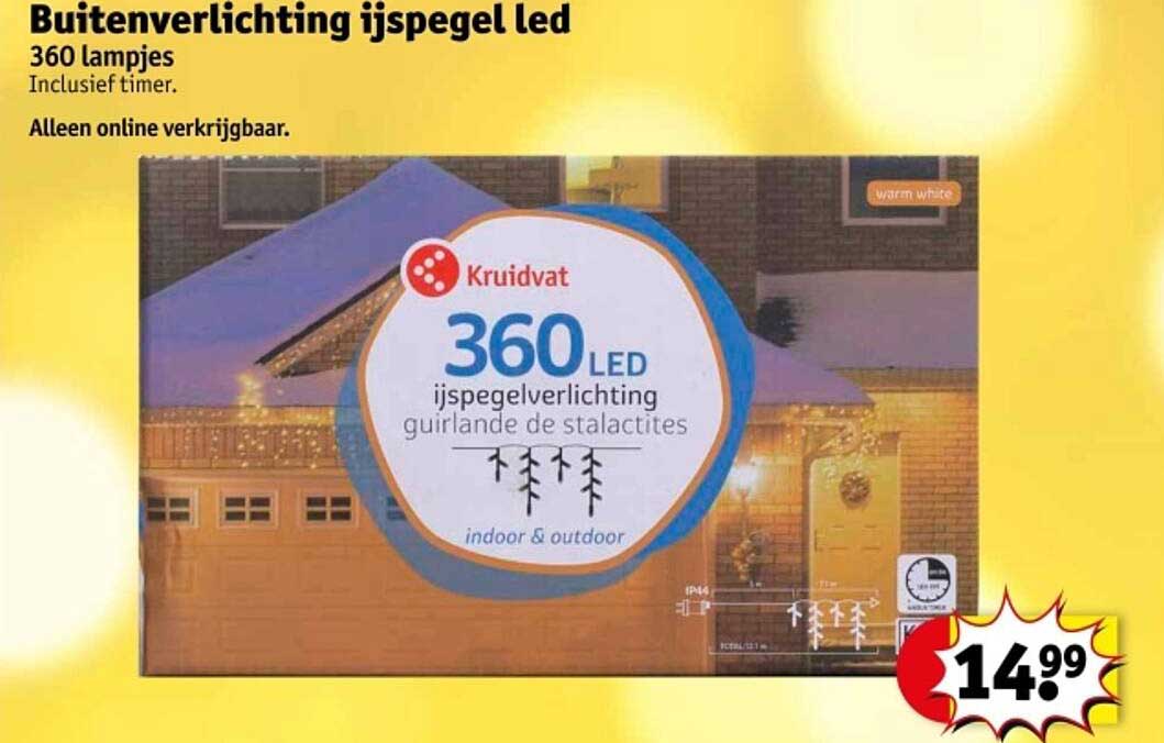Buitenverlichting ijspegel led