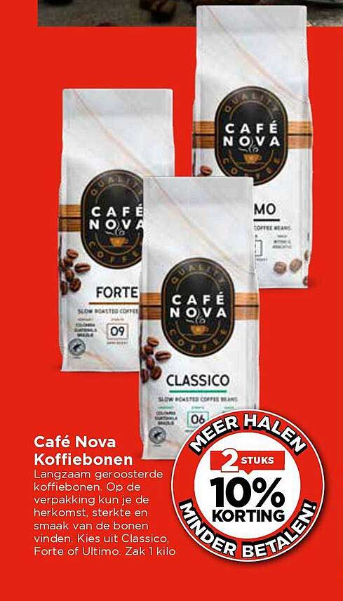 Café Nova Koffiebonen
