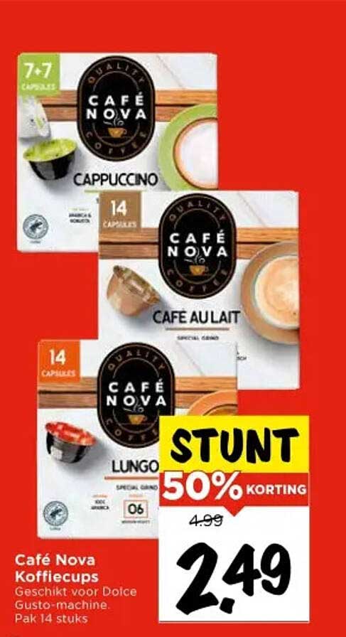Café Nova Koffiecups