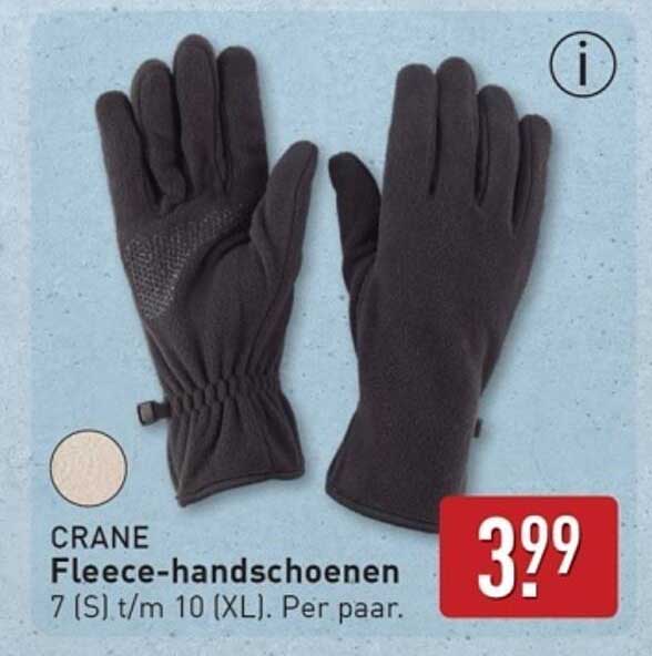 CRANE Fleece-handschoenen