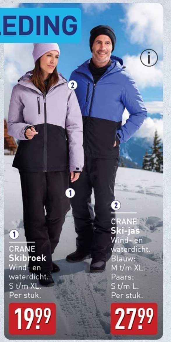 CRANE Ski-jack en CRANE Ski broek