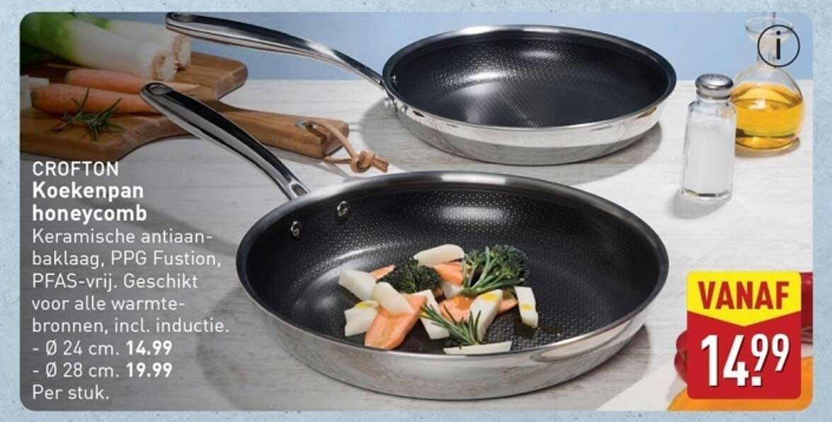 CROFTON Koekenpan honeycomb