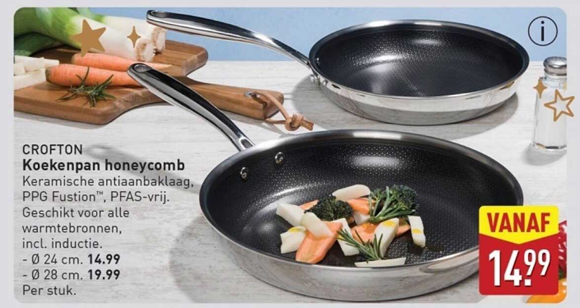 CROFTON Koekenpan honeycomb