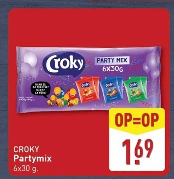 CROKY Partymix 6x30g