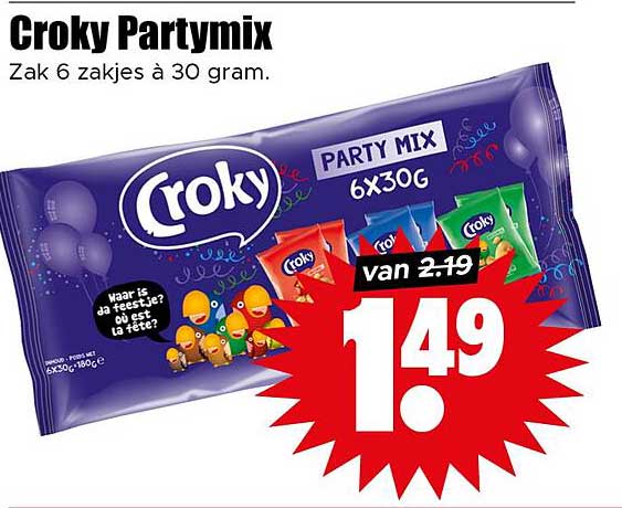 Croky Partymix