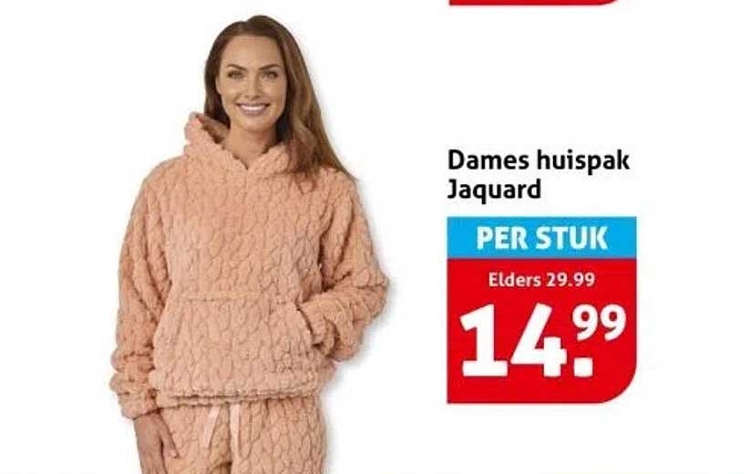 Dames huispak Jaquard
