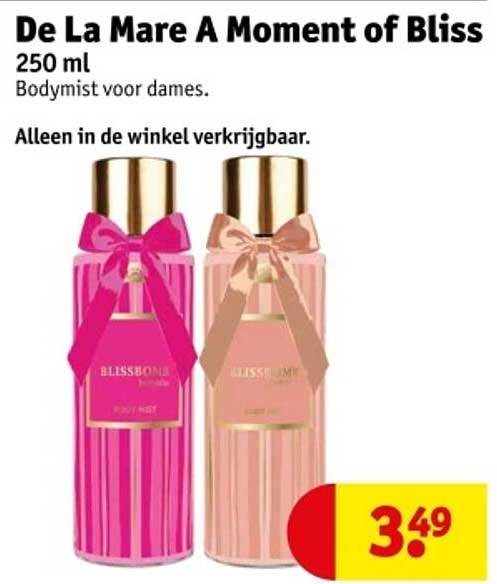 De La Mare A Moment of Bliss 250 ml Bodymist voor dames