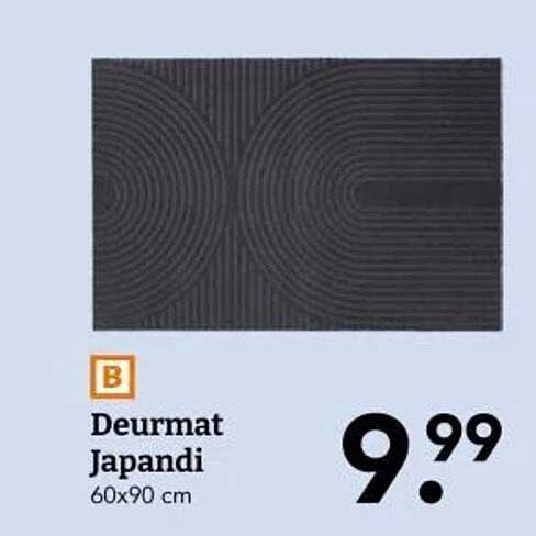 Deurmat Japandi
