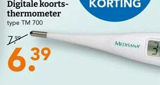 Digitale koorts-thermometer type TM 700