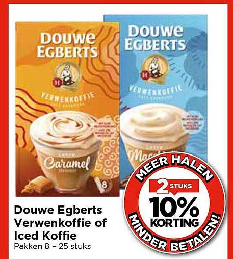Douwe Egberts Verwenkoffie of Iced Koffie
