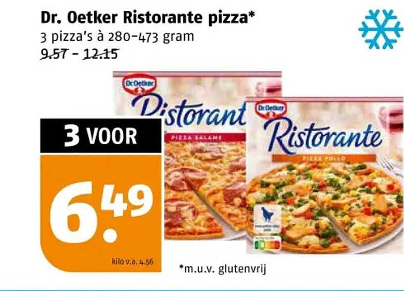 Dr. Oetker Ristorante pizza*
