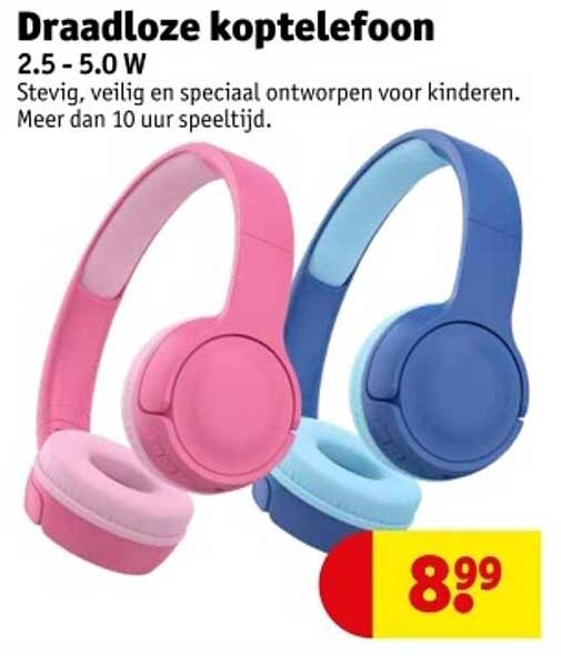 Draadloze koptelefoon