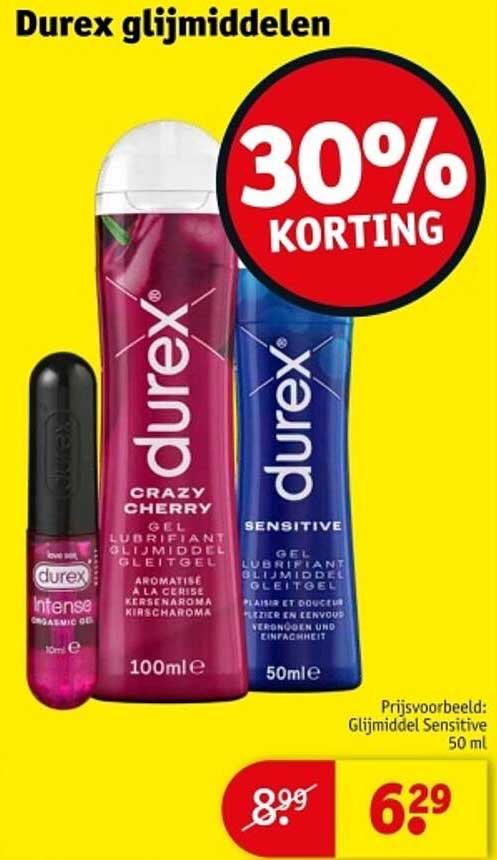 Durex glijmiddelen