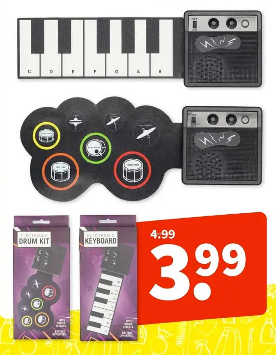 Electronic Drum Kit & Keyboard