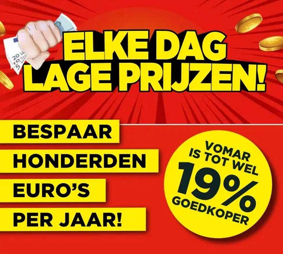 Elke dag lage prijzen!