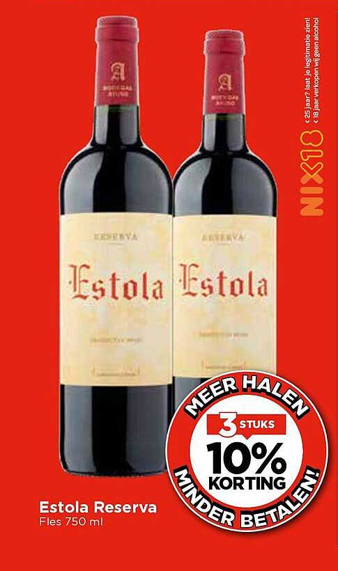 Estola Reserva Fles 750 ml