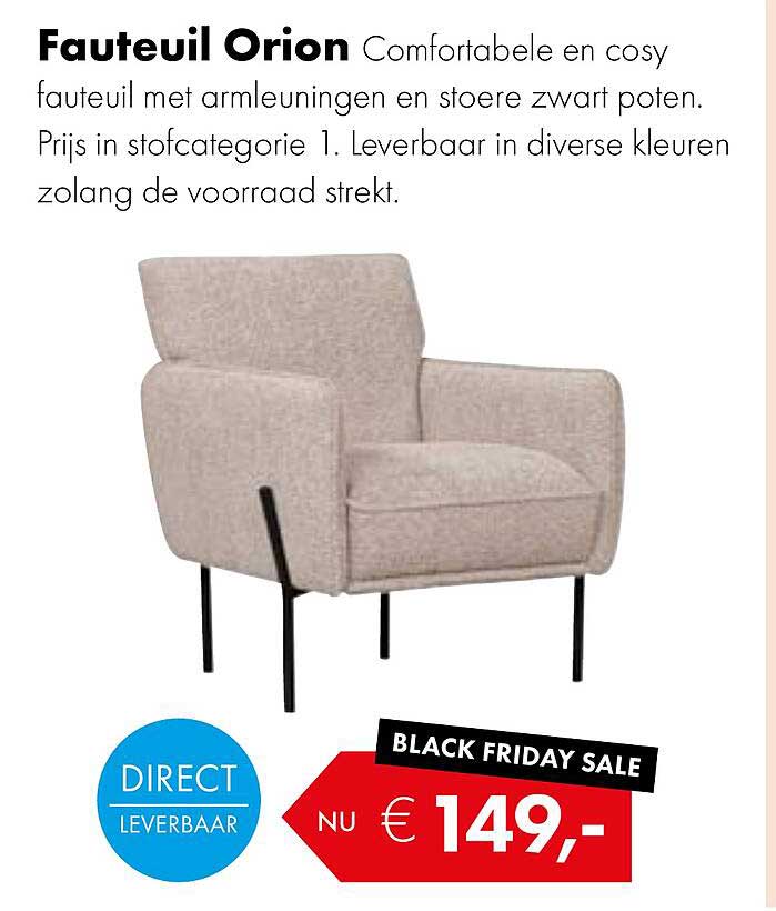 Fauteuil Orion