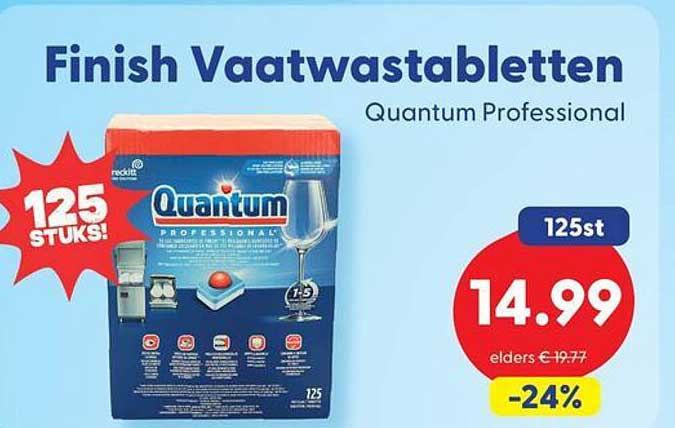 Finish Vaatwastabletten Quantum Professional