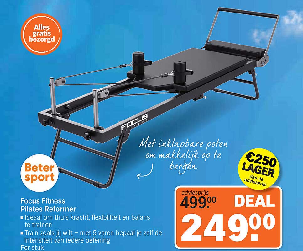 Focus Fitness Pilates Reformer