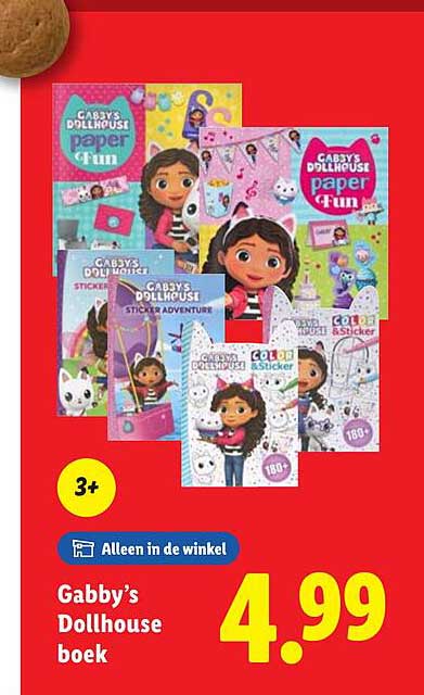 Gabby's Dollhouse boek
