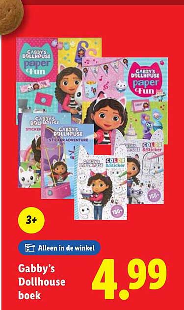 Gabby's Dollhouse boek