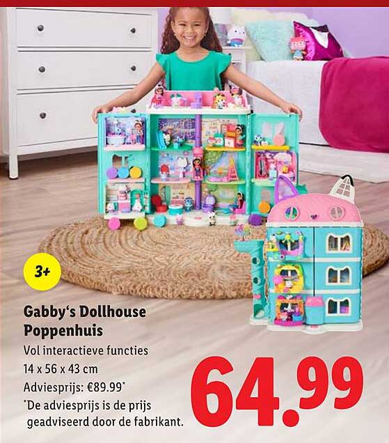 Gabby’s Dollhouse Poppenhuis