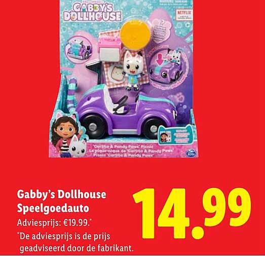 Gabby's Dollhouse Speelgoedauto