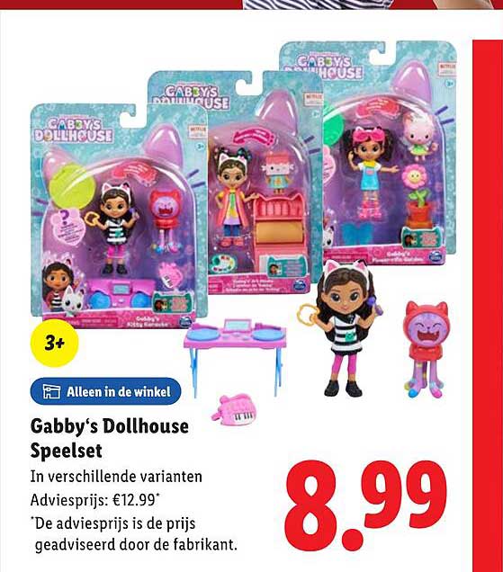 Gabby's Dollhouse Speelset
