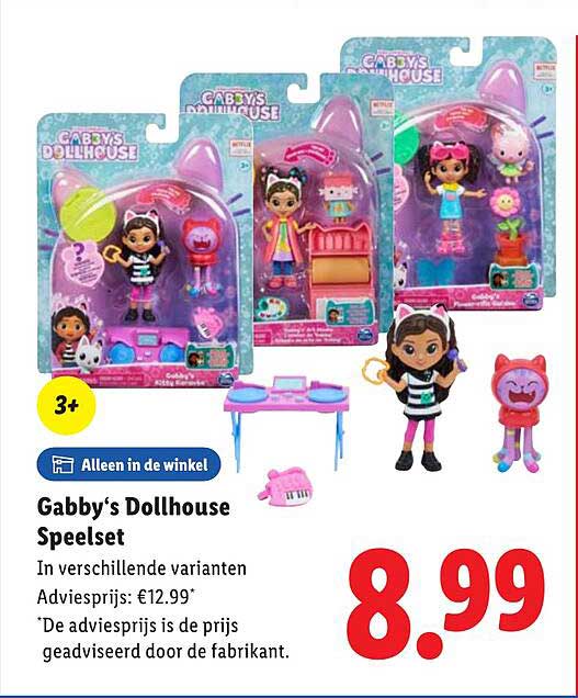 Gabby‘s Dollhouse Speelset