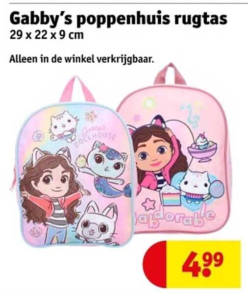 Gabby’s poppenhuis rugtas