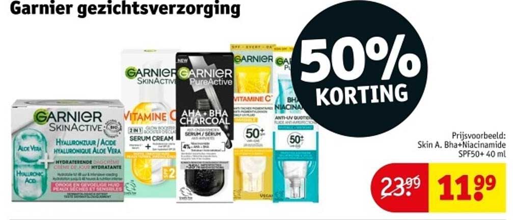 Garnier gezichtsverzorging