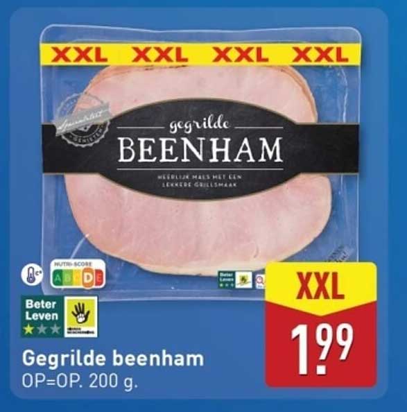 Gegrilde beenham