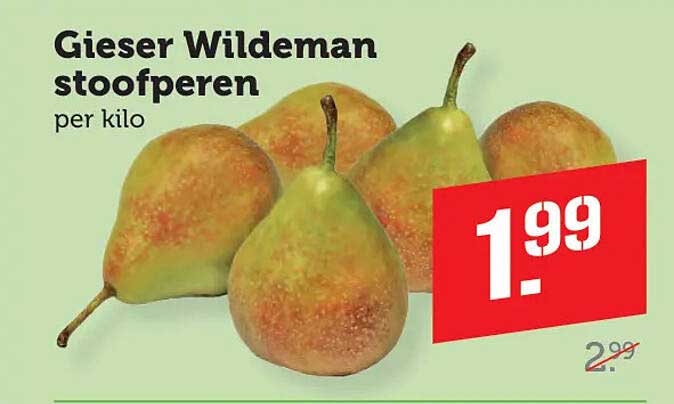 Gieser Wildeman stoofperen