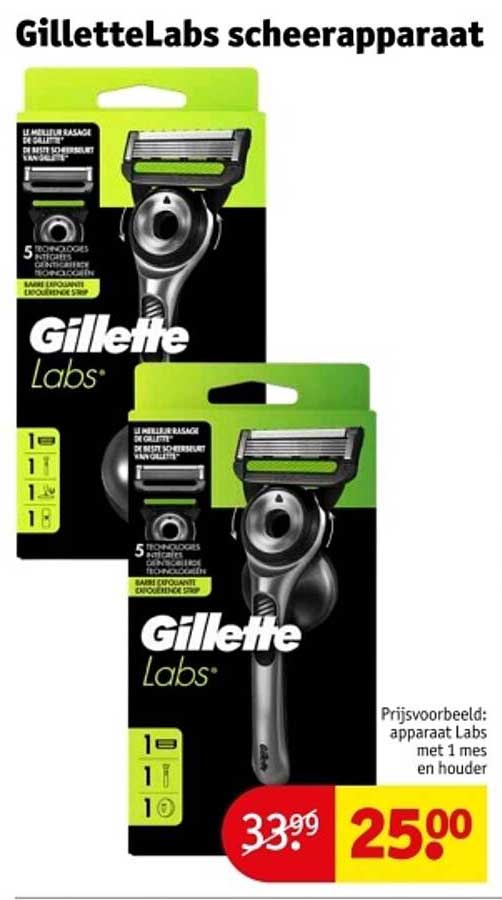 GilletteLabs scheerapparaat