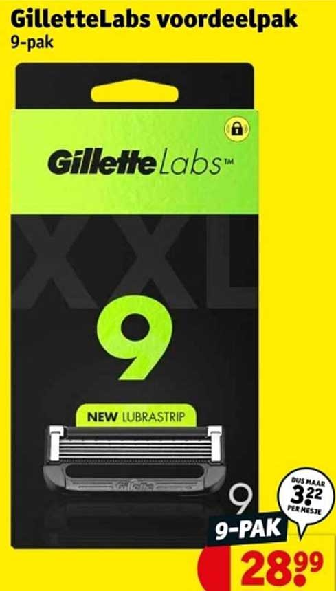 GilletteLabs voordelpak 9-pak