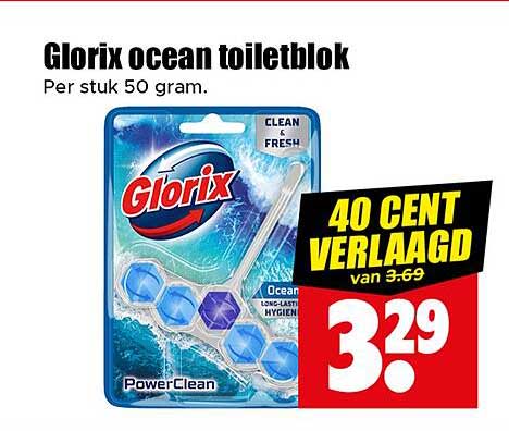 Glorix ocean toiletblok