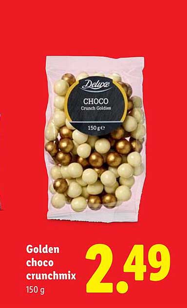 Golden choco crunchmix