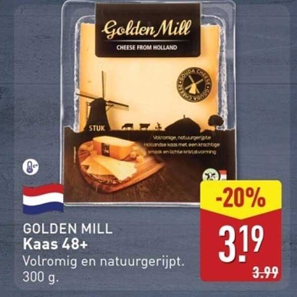 GOLDEN MILL Kaas 48+