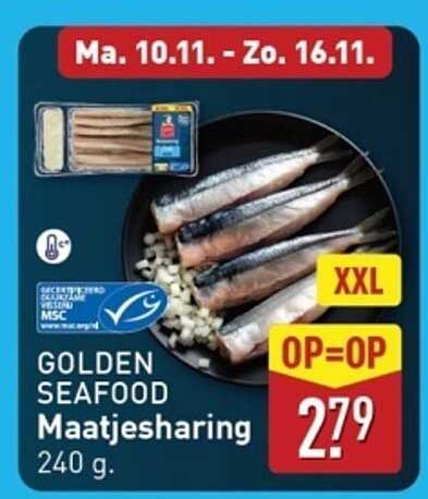 GOLDEN SEAFOOD Maatjesharing 240 g