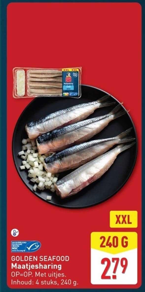 GOLDEN SEAFOOD Maatjesharing