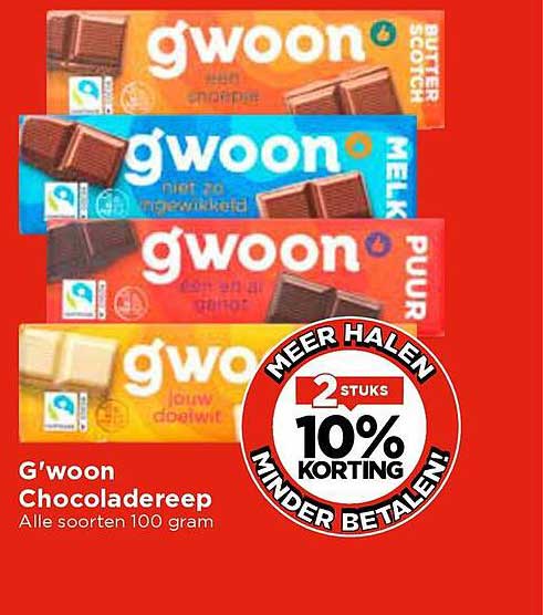 G'woon Chocoladereep